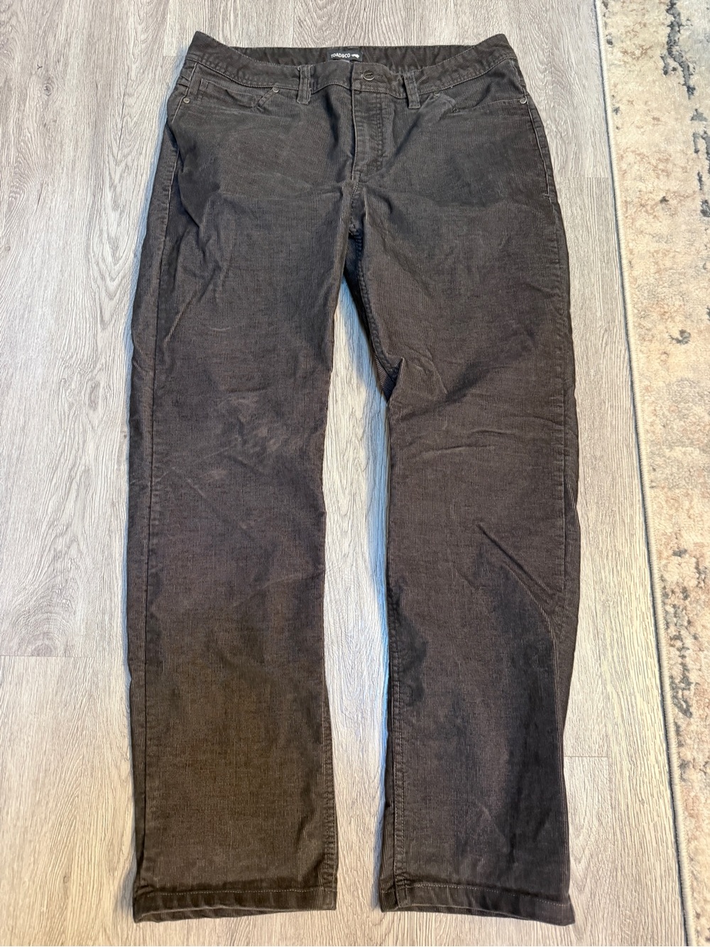 Toad&Co The Drover Jeans Mens 36x32 Charcoal Gray Straight Denim Cotton Stretch